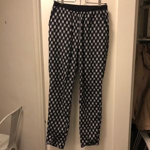 H&M Silky Patterned Pants